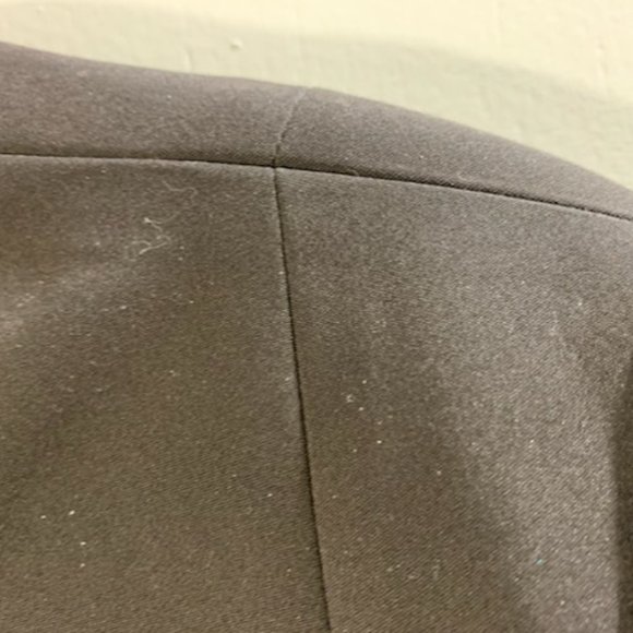 Simons exclusive Contemporaine Simons size 2 black dress jacket silver zipper - Picture 7 of 10